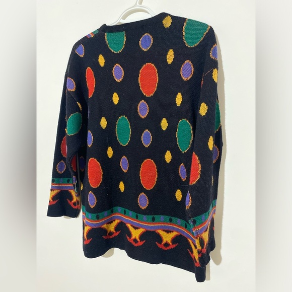 Vintage Colorful Circus Theme Sweater - Picture 6 of 7